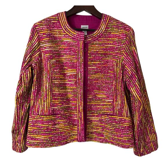 Chico's Jackets & Blazers - Chico's Sugarberry Dreams Anna Belle Jacket Size 3/ US XL NWT